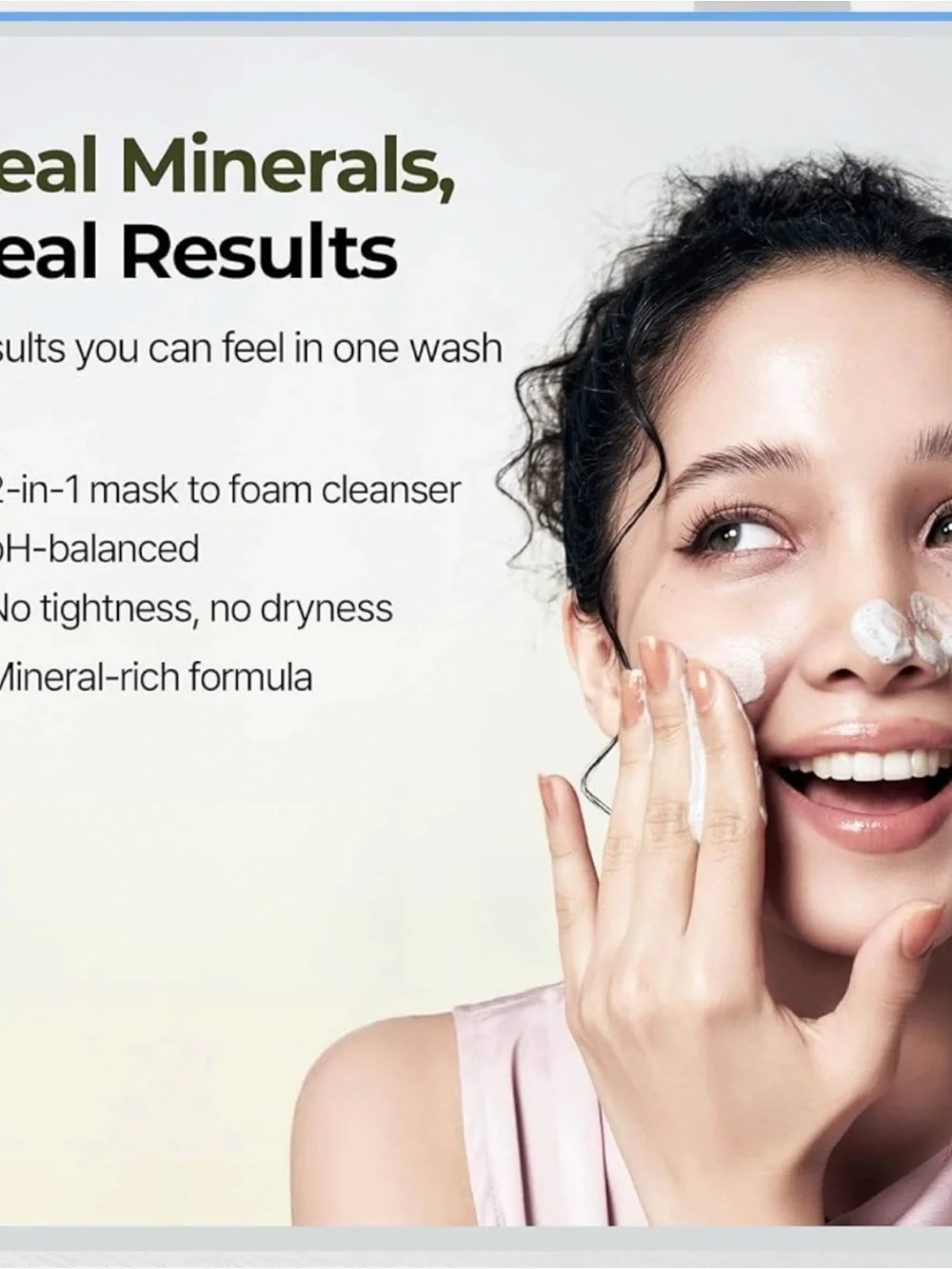 BRMUD‎ Relief Mud Pack to Foam Cleanser